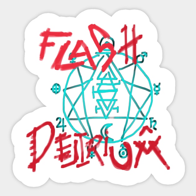 reverse psychology Sticker by FLASH DELIRIUM